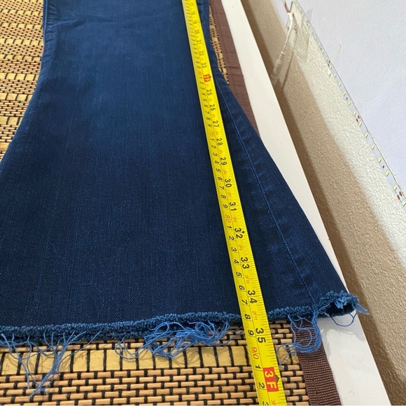 FRAME Le‎ Crop Flare Raw Hem Jeans in Fiona Size 28 Casual - Picture 14 of 15